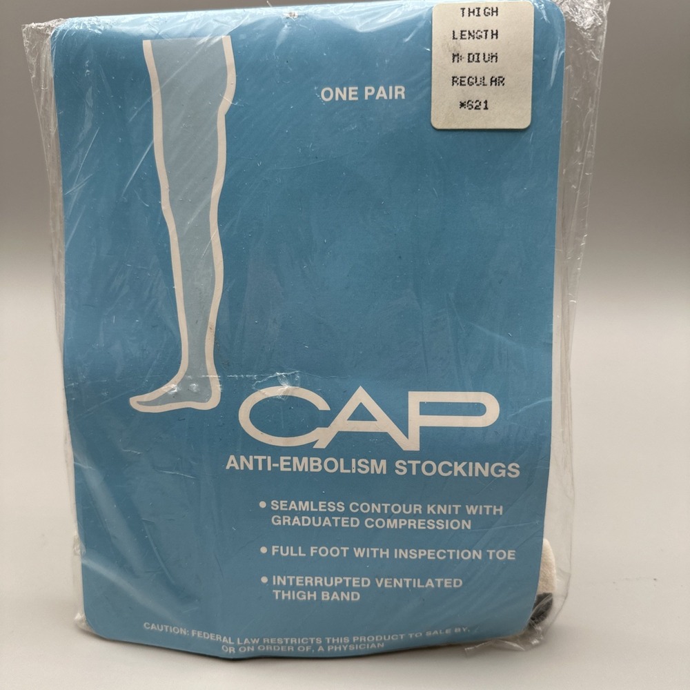 Cap 630 Anti-Embolism Stockings One Pair